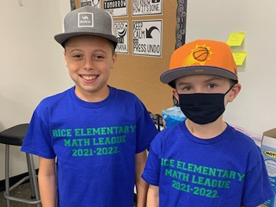  Rice MathLeague Team Earns Top Spots